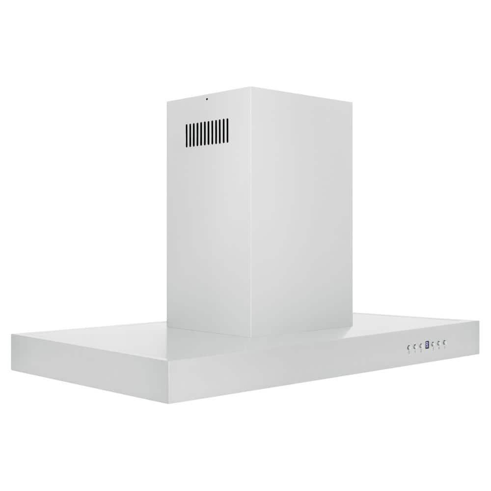 ZLINE ZLINE 36 in. Convertible Vent Isl& Mount Range Hood in Stainless Steel (KE2i-36)