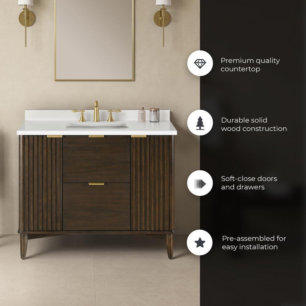 Gabi 42 in. Single Sink Bathroom Vanity
