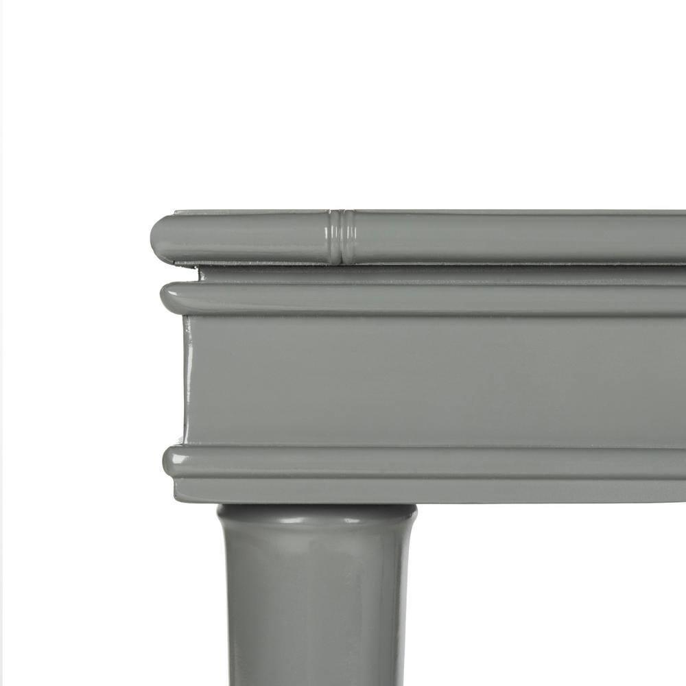 Noely  1 Drawer Writing Desk - DSK3500 - Grey - Safavieh