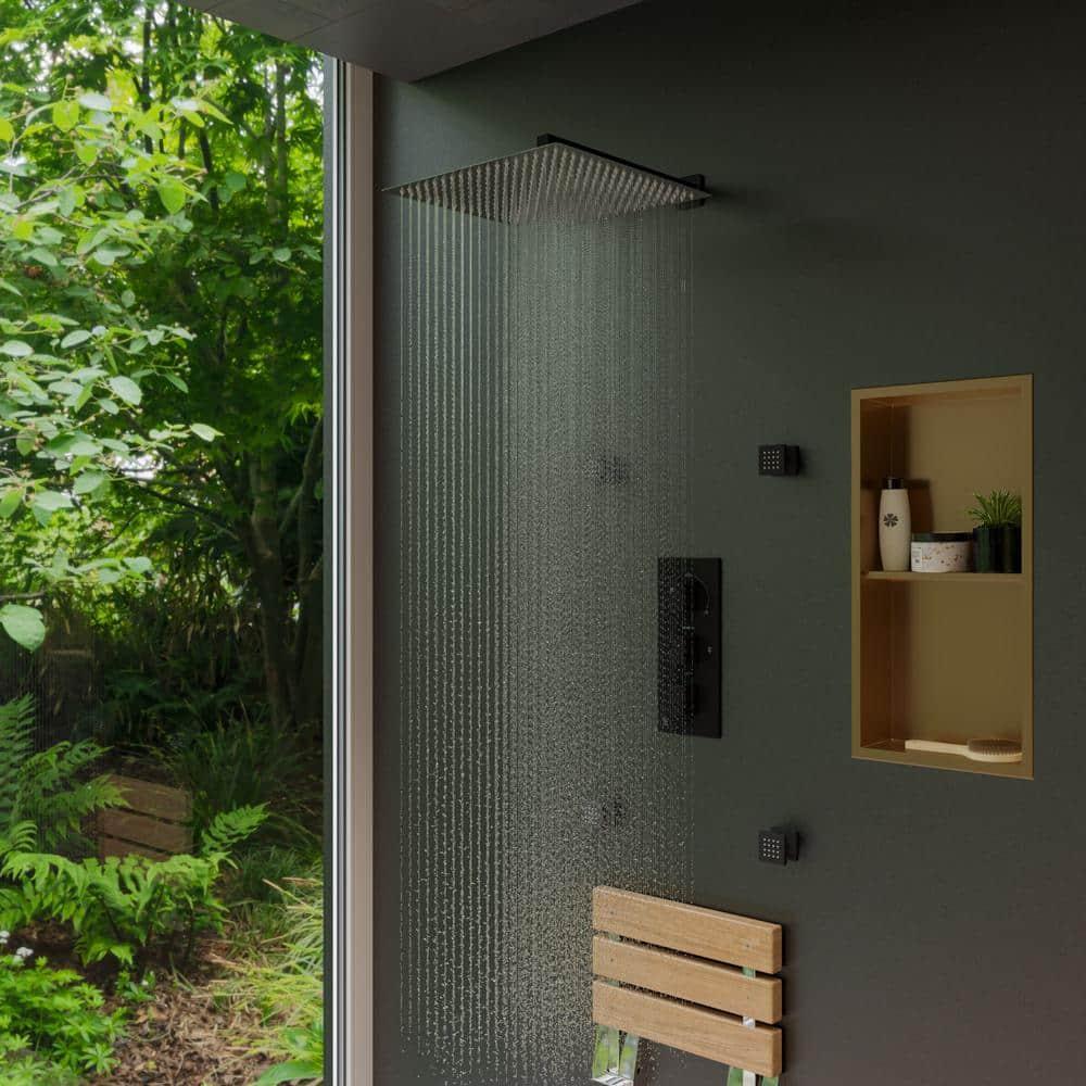 Alfi Brand Stainless Steel Shower Niche ABNP1224-BG