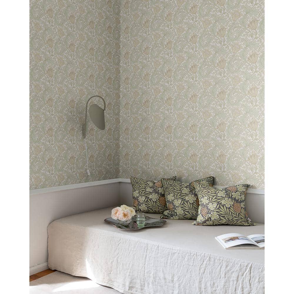 Anemone Modern Floral Wallpaper