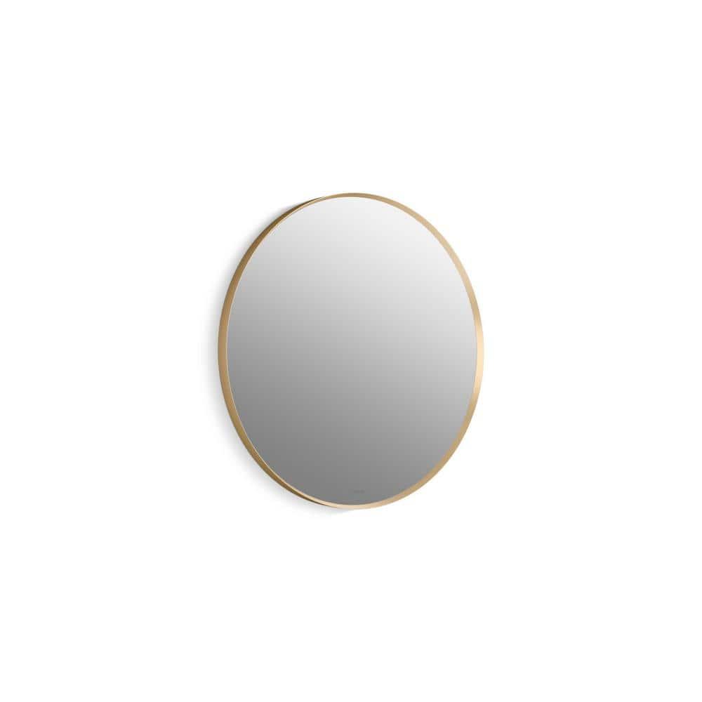 Essential Round Wall Mirror, Bathroom/Vanity Mirror with Frame