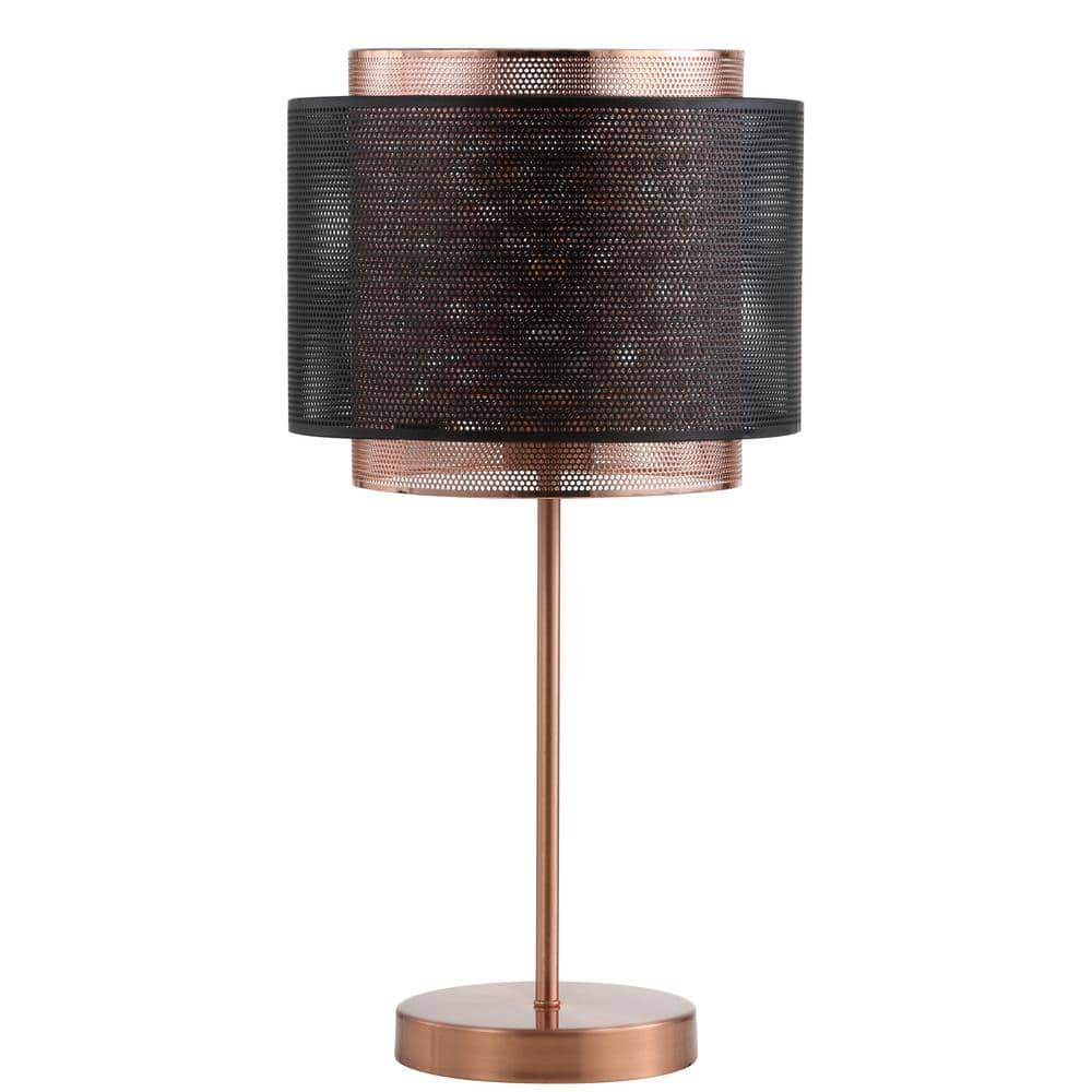 Jonathan Y Lighting Jyl6106 Tribeca 1 Light 20" Tall Led Table Lamp - Copper