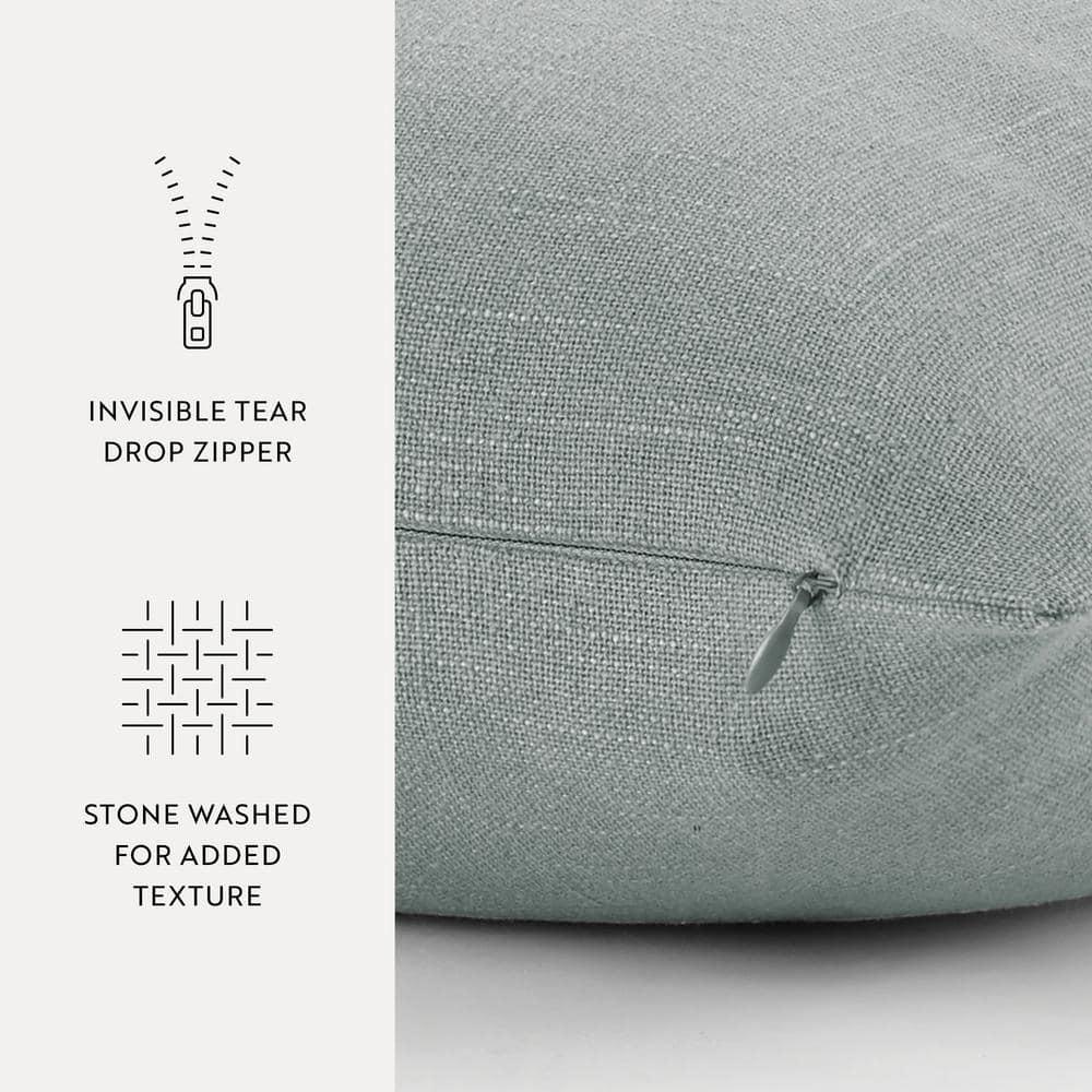 Becky Cameron Solid Cotton Throw Pillow