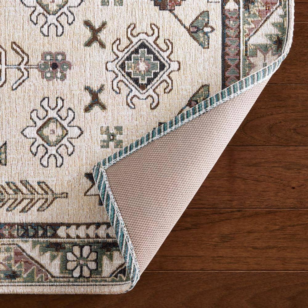Town & Country Living TOWN & COUNTRY LUXE Livie Everwash Non-Slip Backing Kitchen Mat