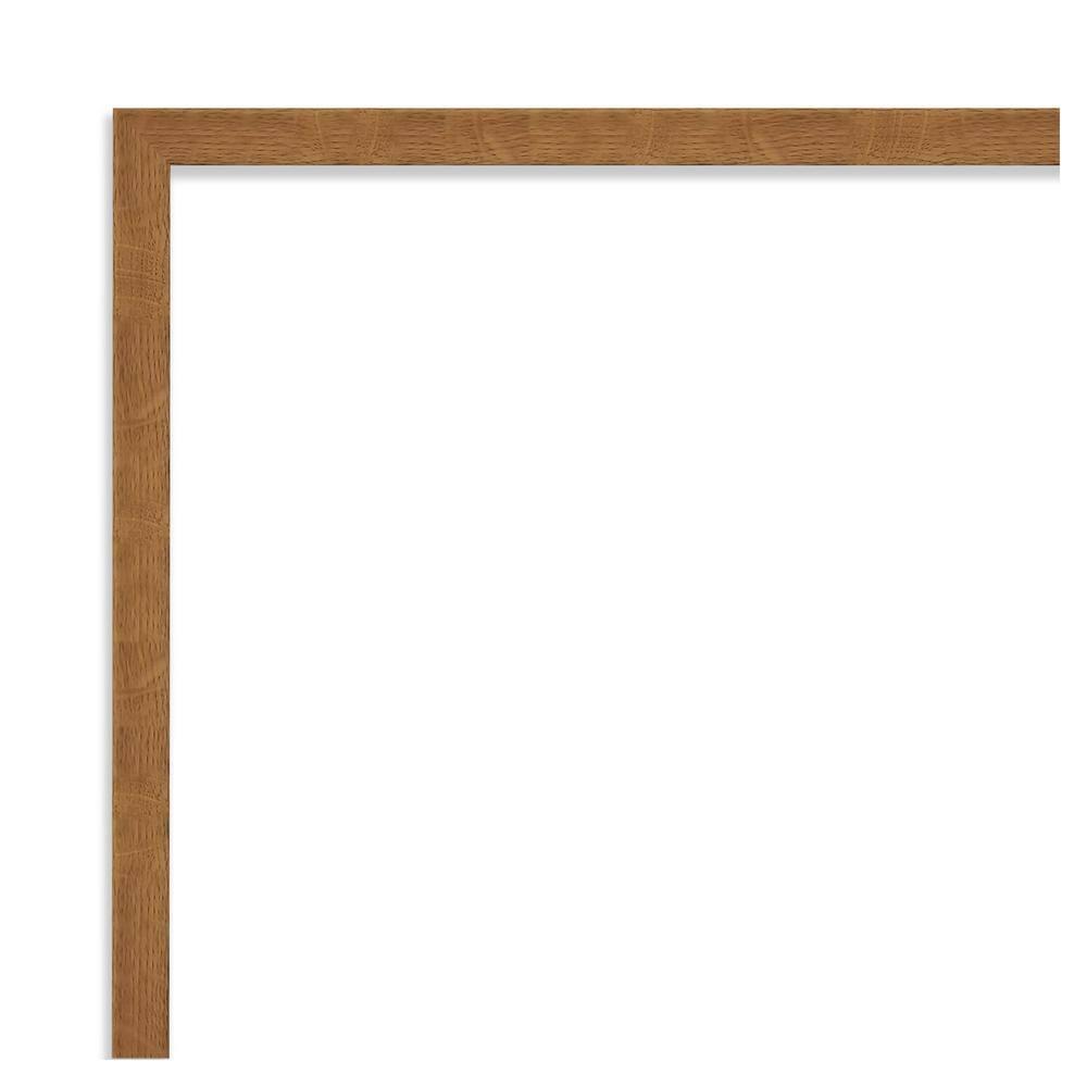 Amanti Art Carlisle Blonde Narrow Wood Picture Frame Opening Size 18x24 in.