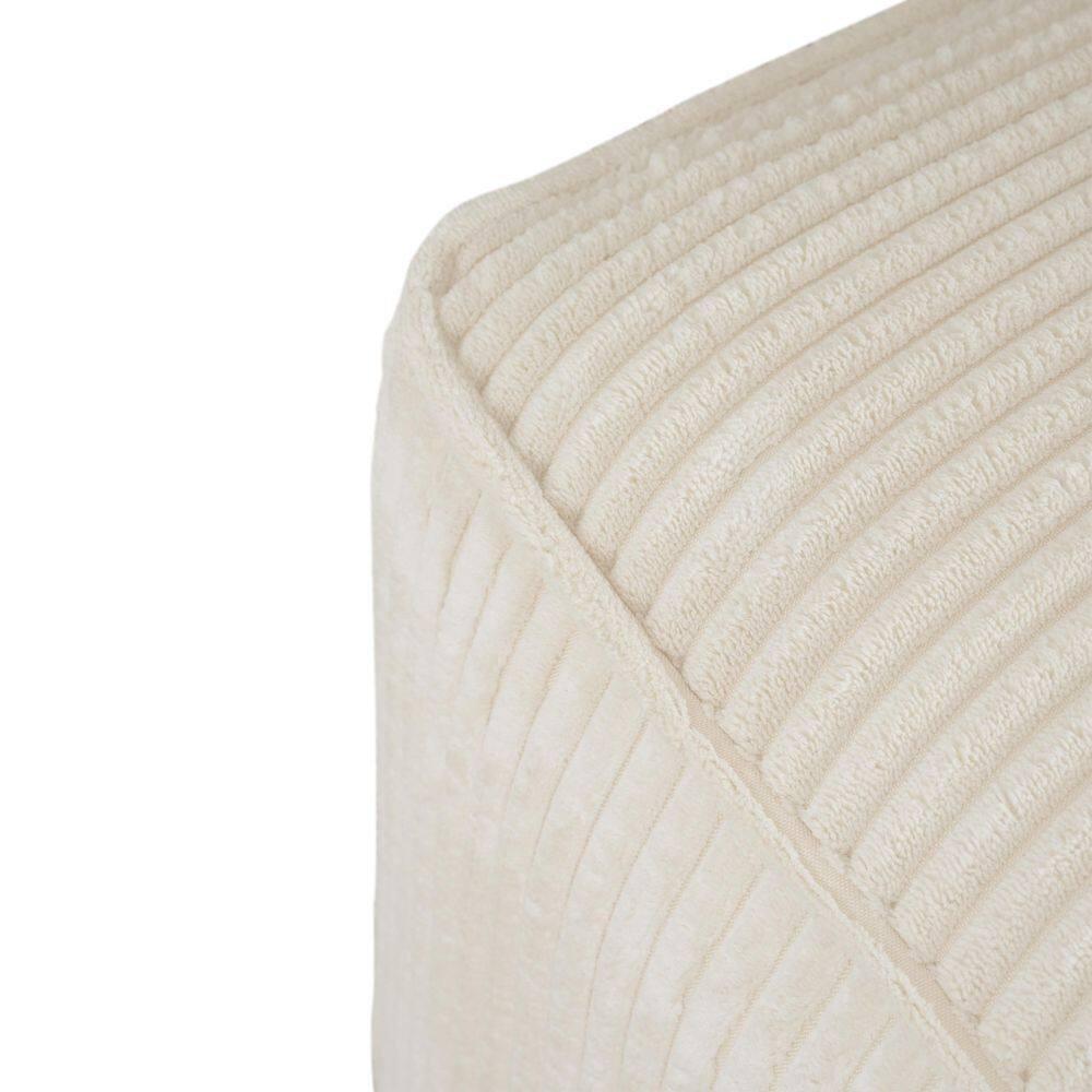 Christopher Knight Home Yzabella Modern Indoor Versatile Upholstered Square Ottoman, Beige