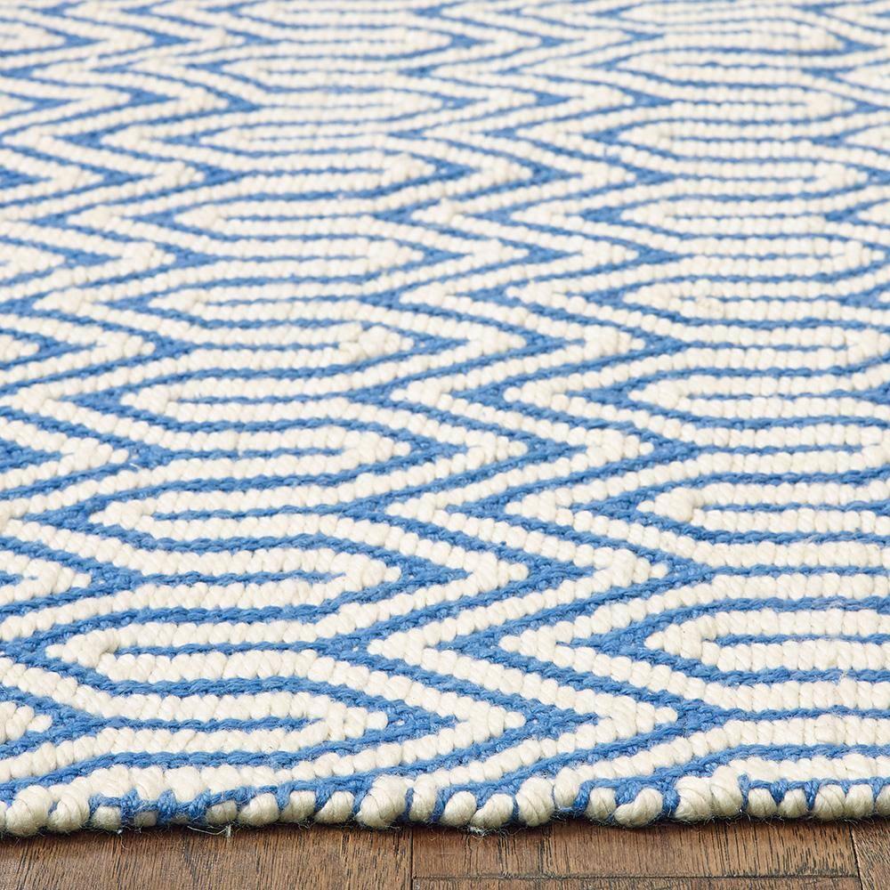 Coastal Blue Handwoven Indoor/Outdoor Rug