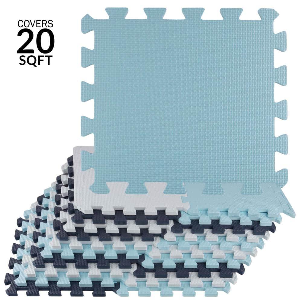 Foam Floor Tiles 20PK - 20sqft (Blue)
