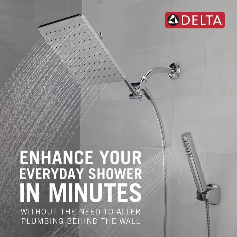 10-inch Raincan Shower Head and Hand Held Shower Combo, Rainfall Shower Head and Hand Shower