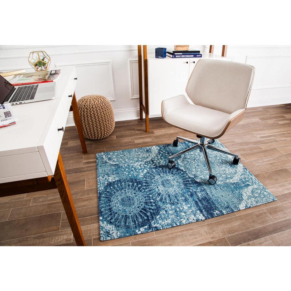 Anji Mountain Maldives Carpet Straight Rectangular Chair Mat