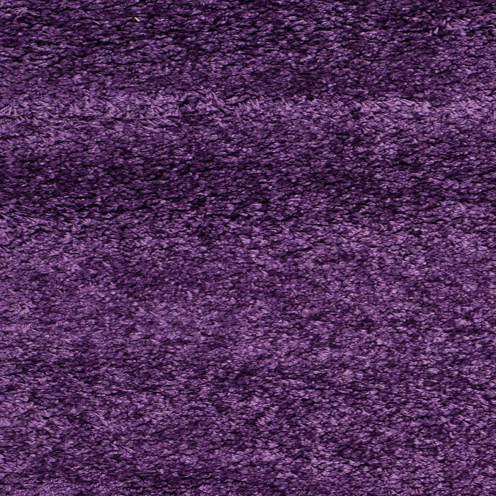 Milan Shag SG180 Power Loomed Indoor Area Rug - Purple - 7'x7' - Safavieh