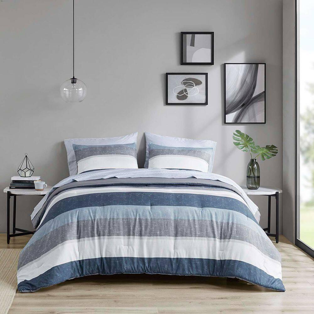 Madison Park Essentials Jaxon Comforter Set with Bed Sheets