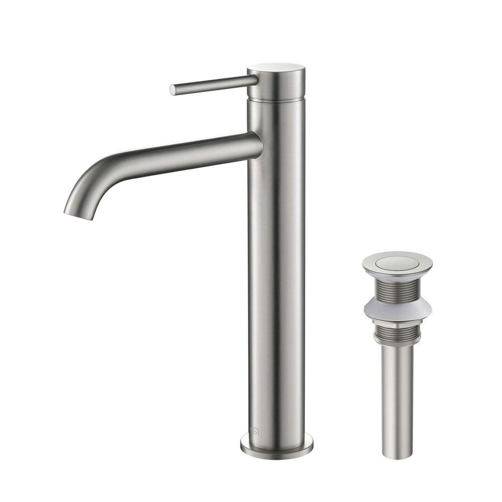 Circular Vessel Sink Faucet Single-handle Bathroom Faucet
