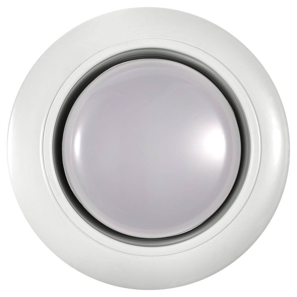 Slimline Integrated LED 6 in Round  Canless Recessed Light for Kitchen Bathroom Livingroom, White Soft White