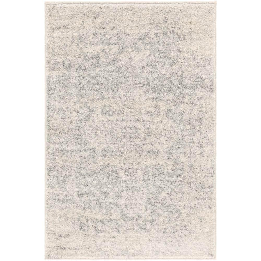 Livabliss Harput Vintage Medallion Area Rug,12' x 15',Grey