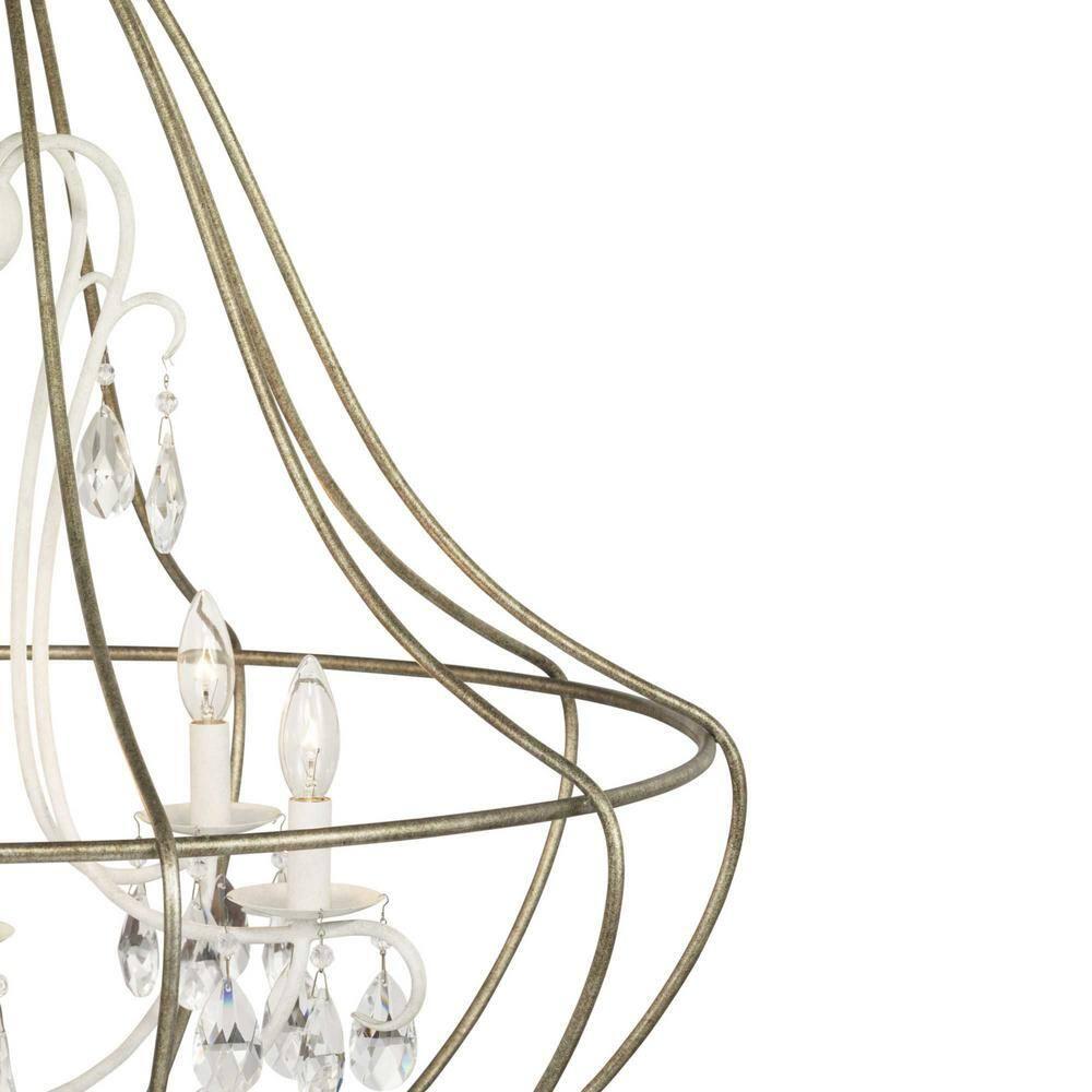 Fleurette Collection Three-Light Chandelier