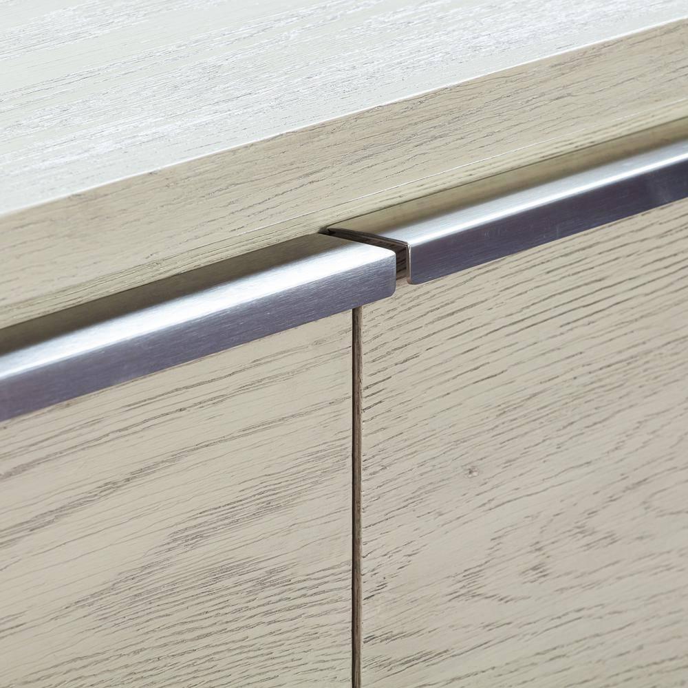 Abbey 6 Drawer Dresser in Gray Oak Wood