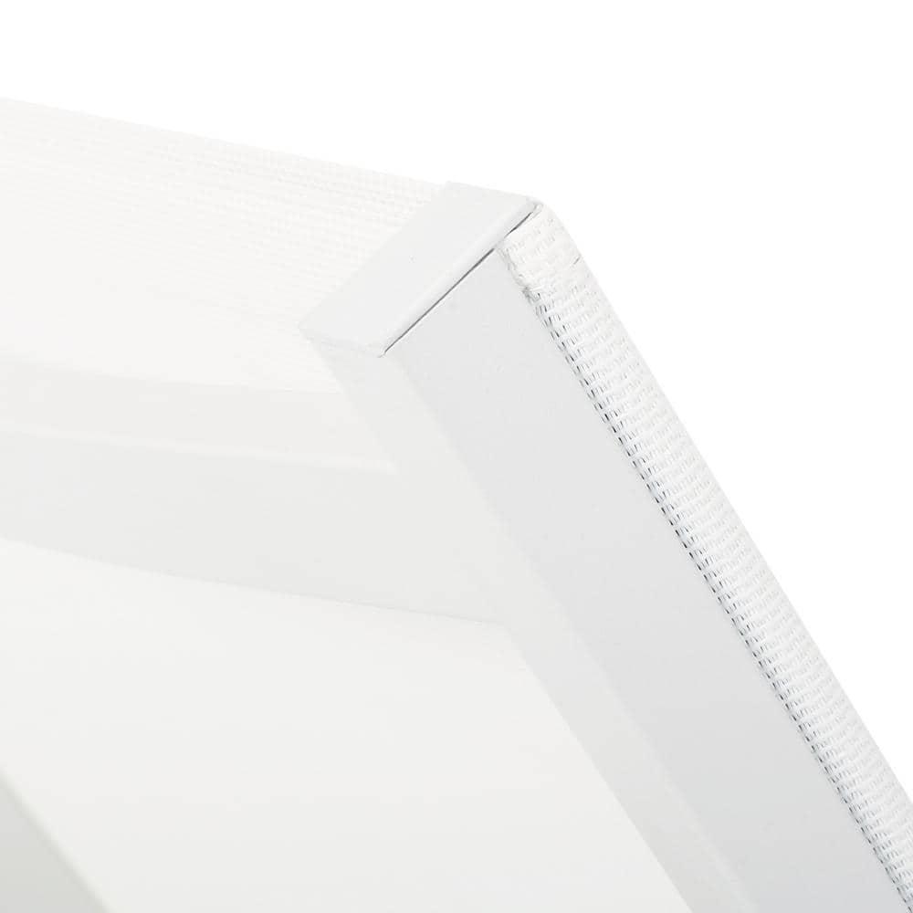 Noble House Cape Coral Outdoor Chaise Lounge White