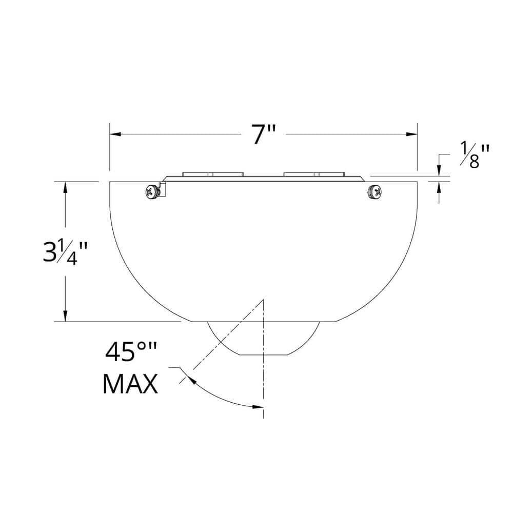 WAC Limited Fans Ceiling Fan Sloped Ceiling Adapters