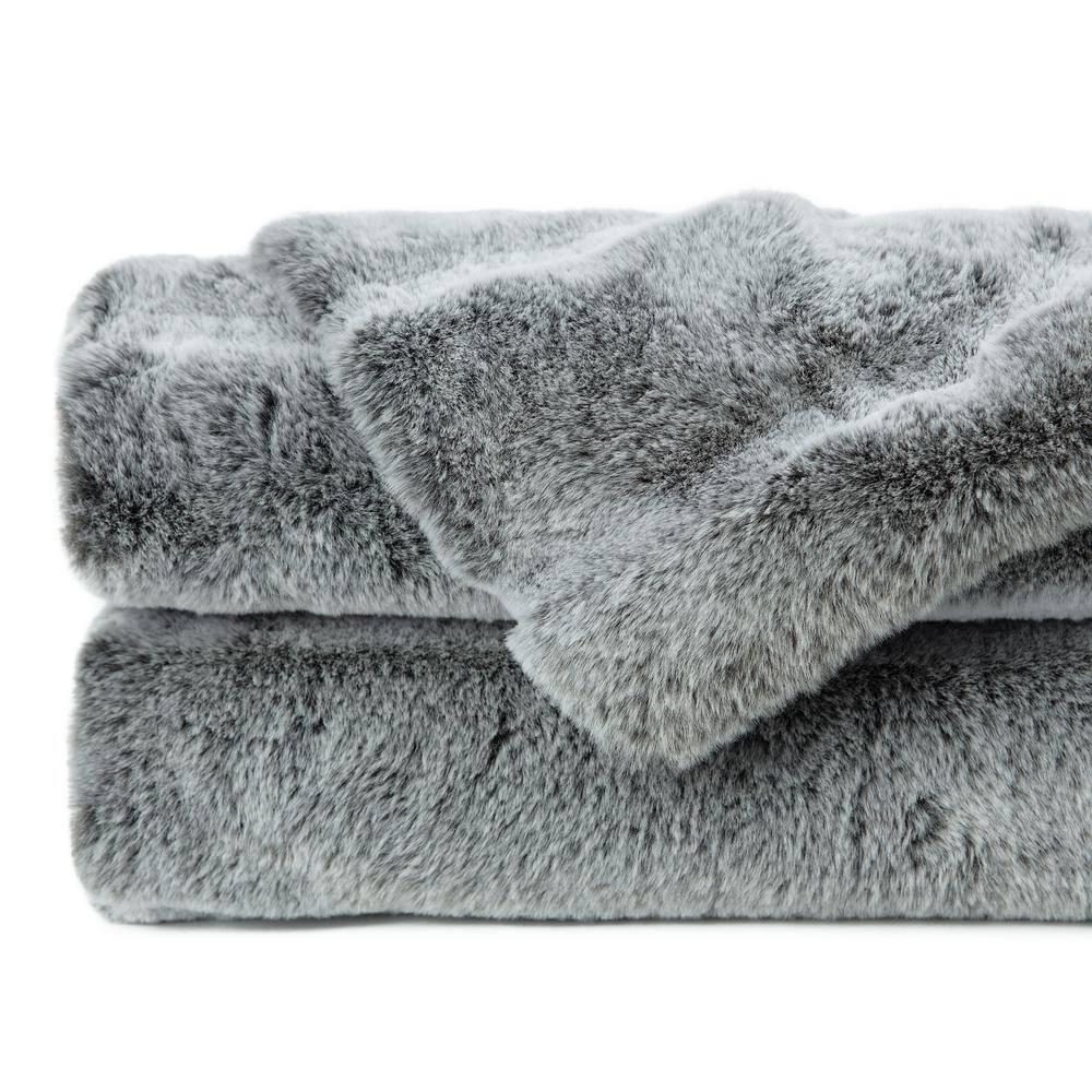 Chanasya FrostFur Luxuriousfrost Tip Fur Mink Throw Blanket & Reviews | Wayfair