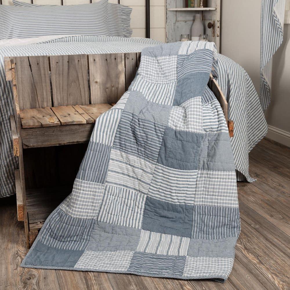 VHC Brands Sawyer Mill Handmade Throw Blanket
