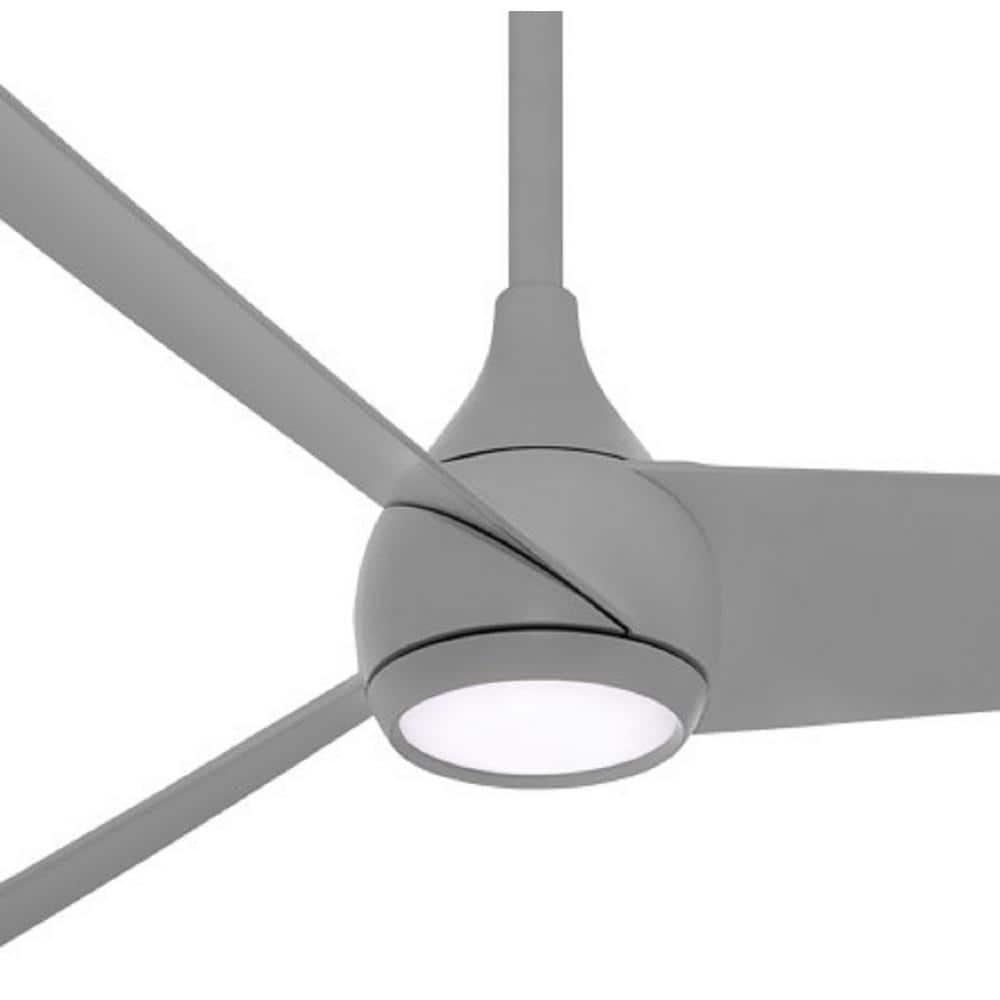 Minka Aire 52'' 3 - Blade LED Smart Standard Ceiling Fan with Remote Control and Light Kit Included