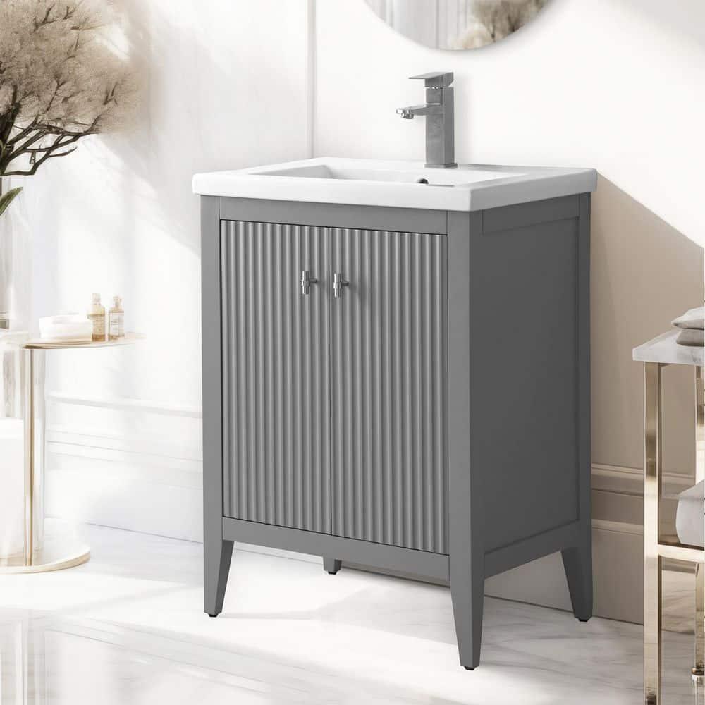 24" Single Bathroom Vanity Set
