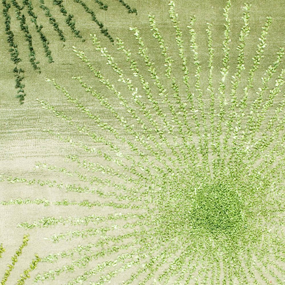 Soho SOH712 Hand Tufted Area Rug - Green/Multi - 5'x8' - Safavieh.