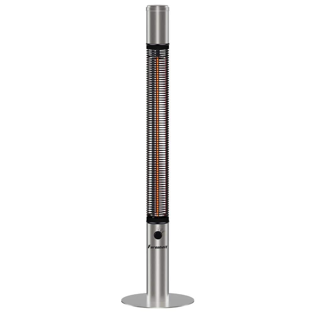 59" 1500 Watt Electric Standing Patio Heater