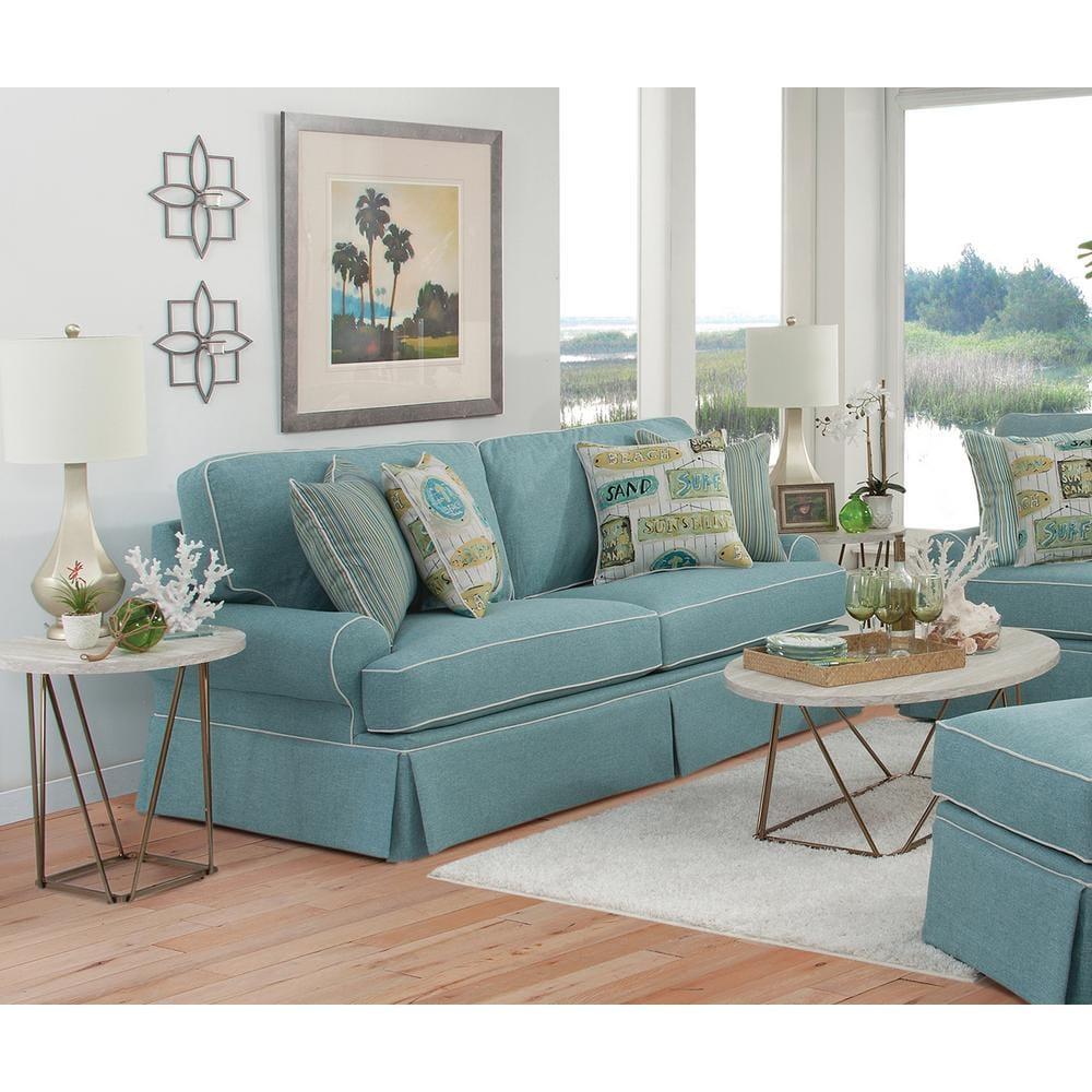 Furniture Classics 8-010-S275A Coastal Aqua Series Sofa