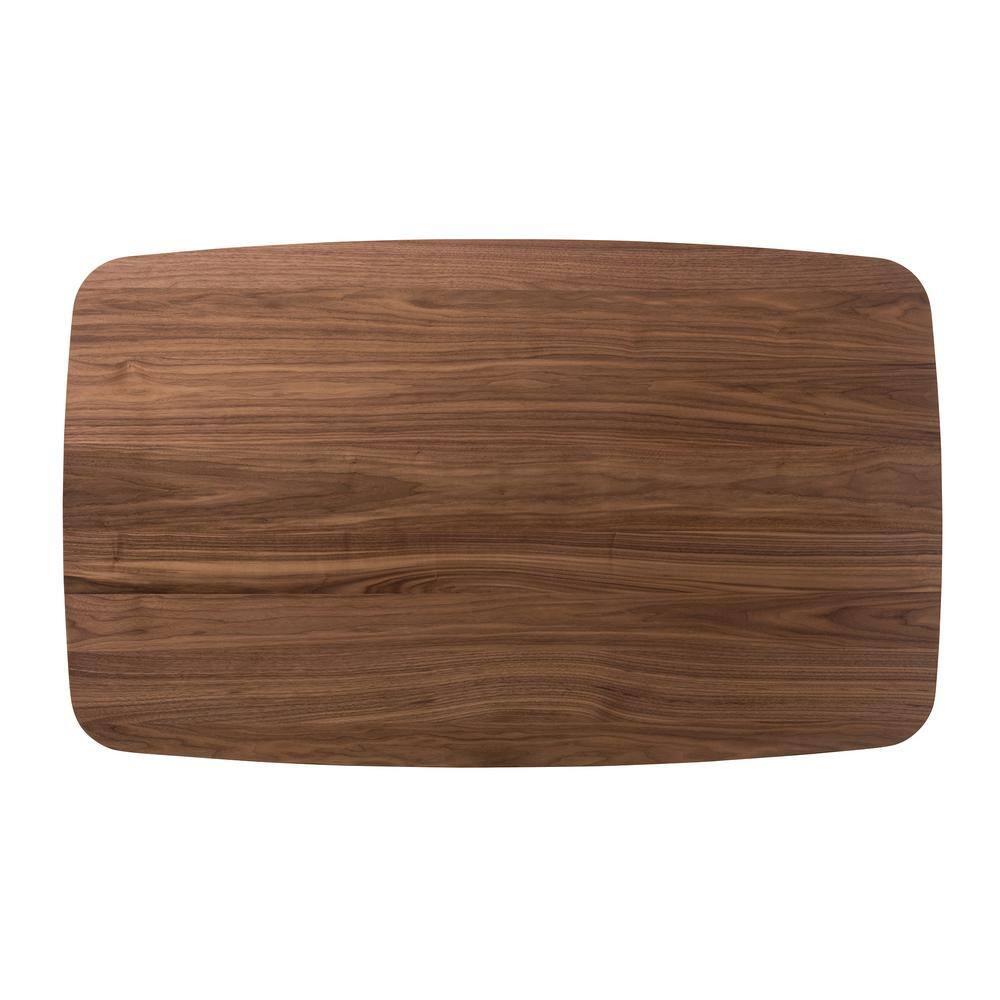 Baxton Studio Cody Mid-Century Modern Fabric Upholstered Walnut Finished Wood 5-Piece Dining Set, Multiple Colors