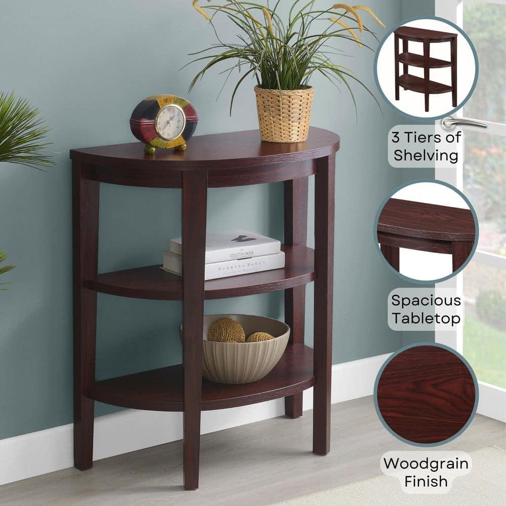 Convenience Concepts Newport 3-Shelf Console