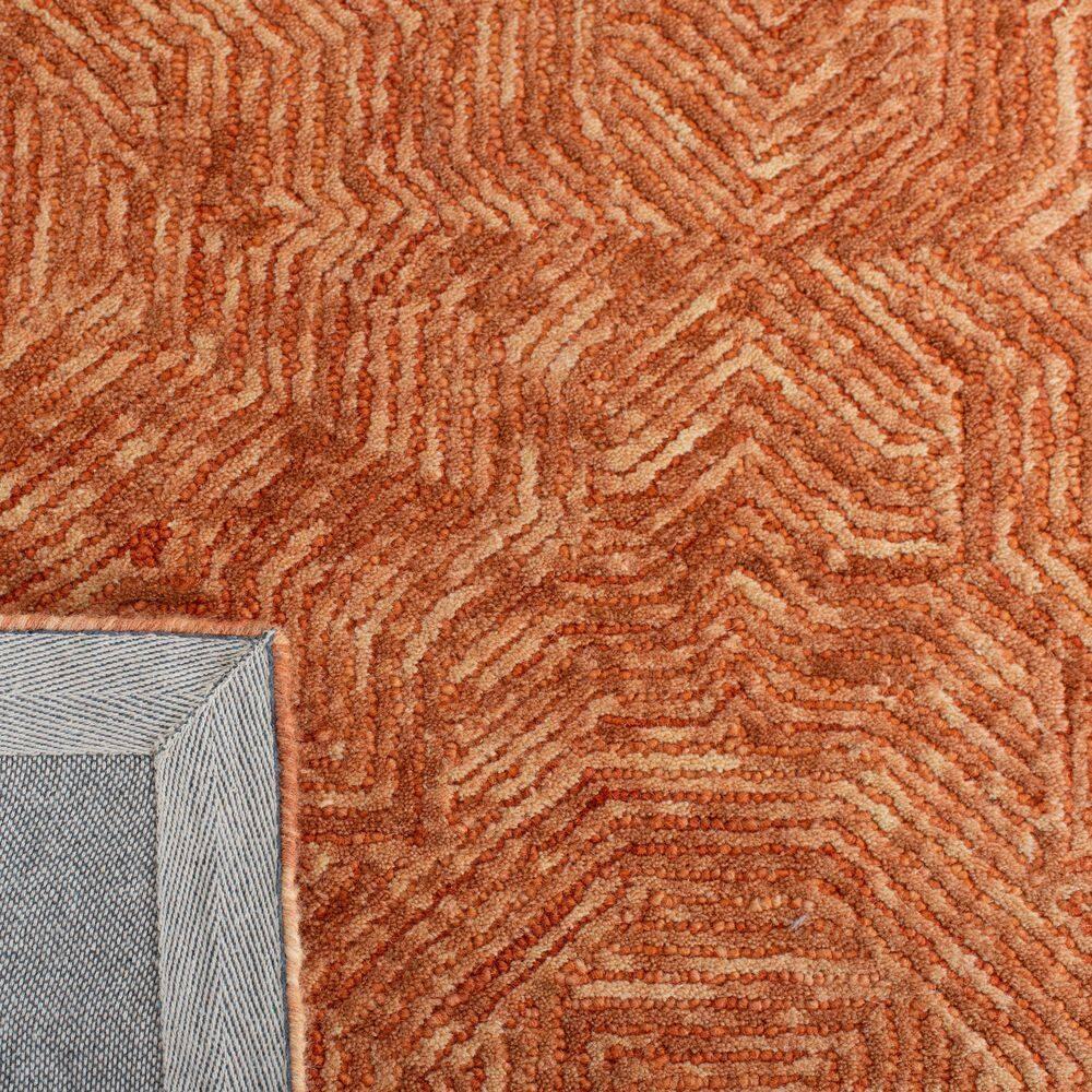 SAFAVIEH Ikat Collection IKT506P Handmade Rust Rug