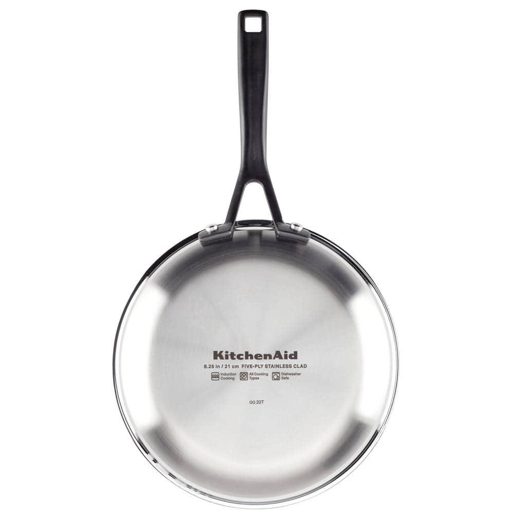 KitchenAid ® 10-Piece 5-Ply Clad Stainless Steel Cookware Set