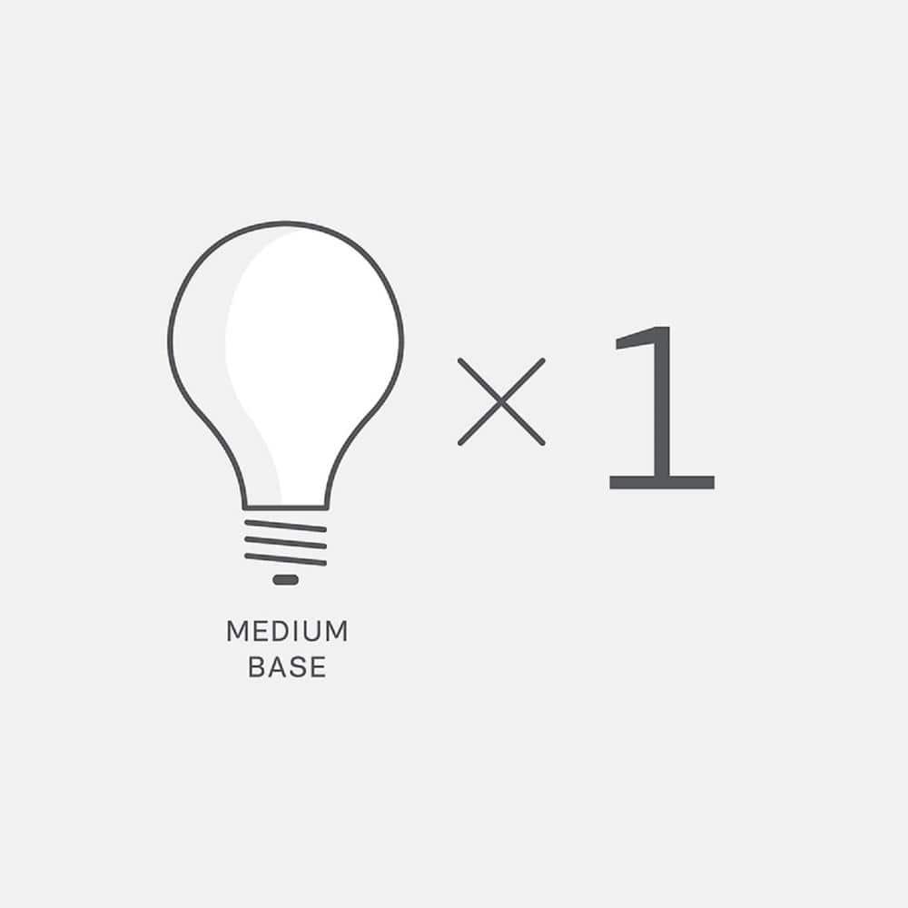 Sea Gull Lighting 62027-57 Hunnington One Light Outdoor Pendant, Weathered Pewter Finish