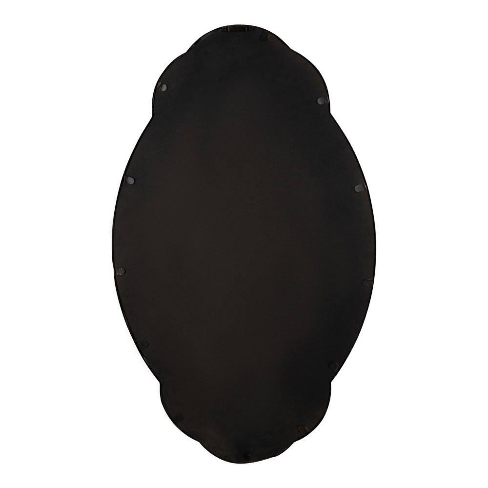 Kate and Laurel 18 x 30 Oval Wall Mirror, Gold