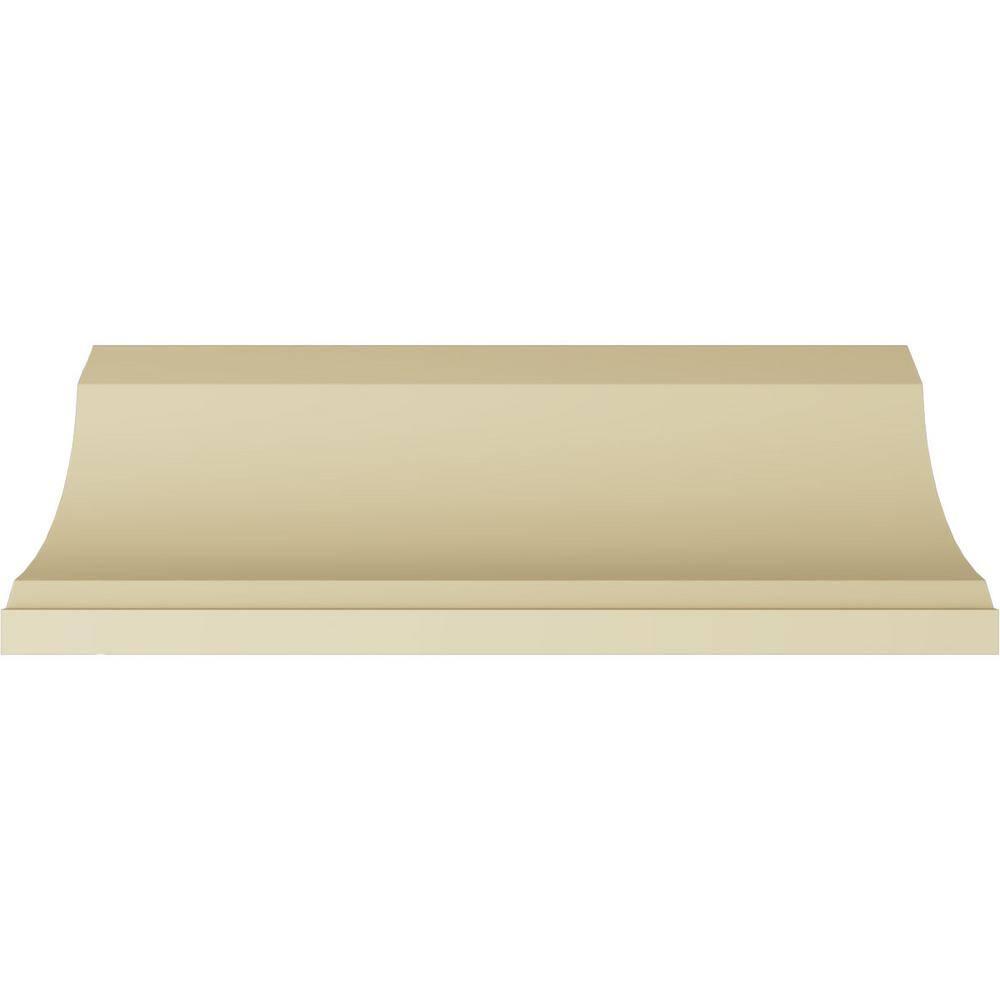 Ekena Millwork 11 7/8"H x 11 7/8"P x 16 5/8"F x 94 1/2"L Claremont Crown Moulding