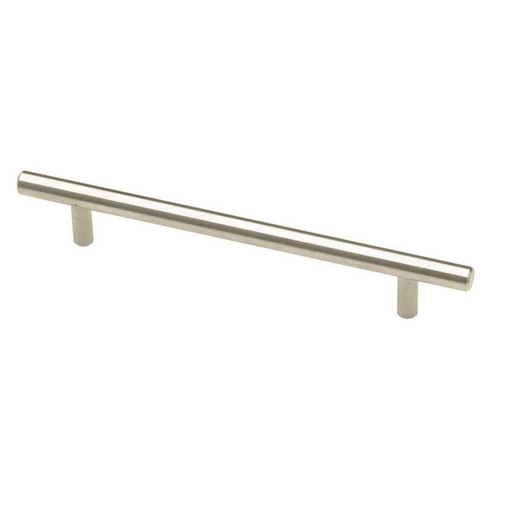 Liberty Hardware P02101-SS-C 6.31 in. Stainless Steel Flat Bar Pull