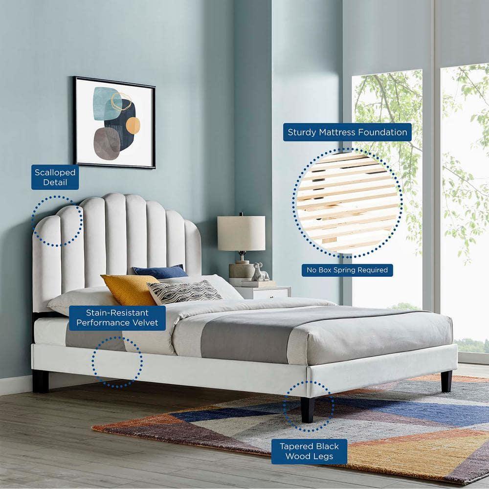 Modway Modway Daisy Performance Velvet Platform Bed