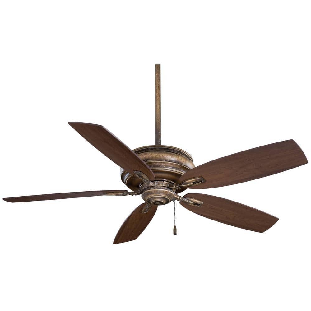 54" Minka Aire Rustic Indoor Ceiling Fan French Beige Maple Wood Blades for Living Room Kitchen Bedroom Family Dining House Home