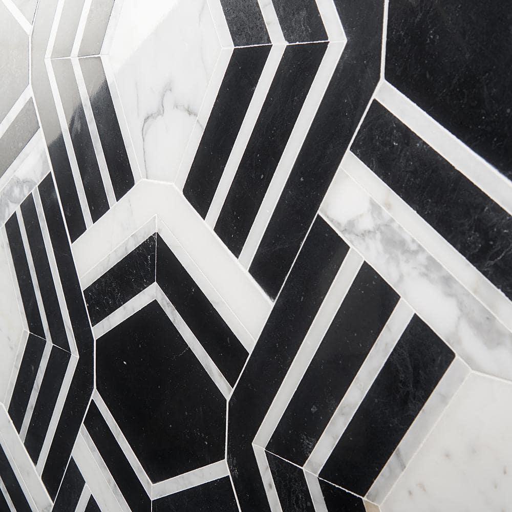 Bond Tile Tenor Marble Random Mosaic Wall & Floor Tile