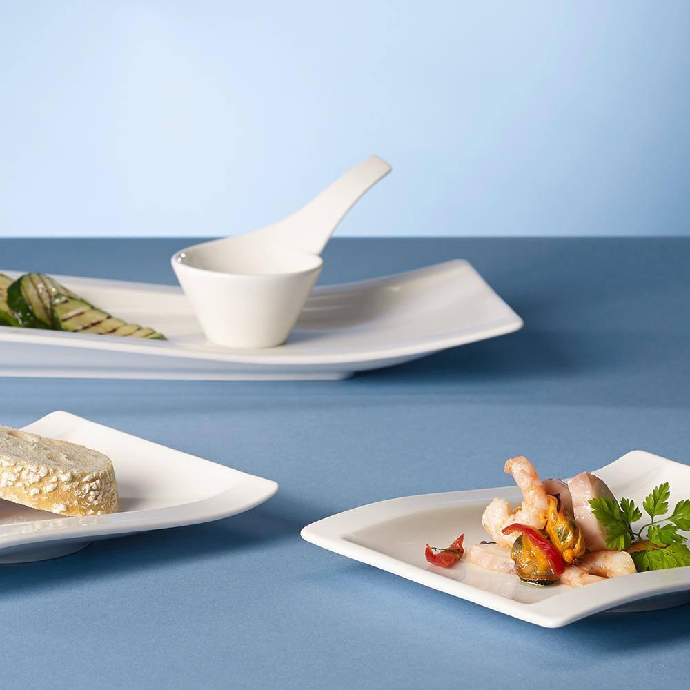 Villeroy & Boch Villeroy & Boch New Wave 5 Piece Antipasti Divided Serving Dish Set