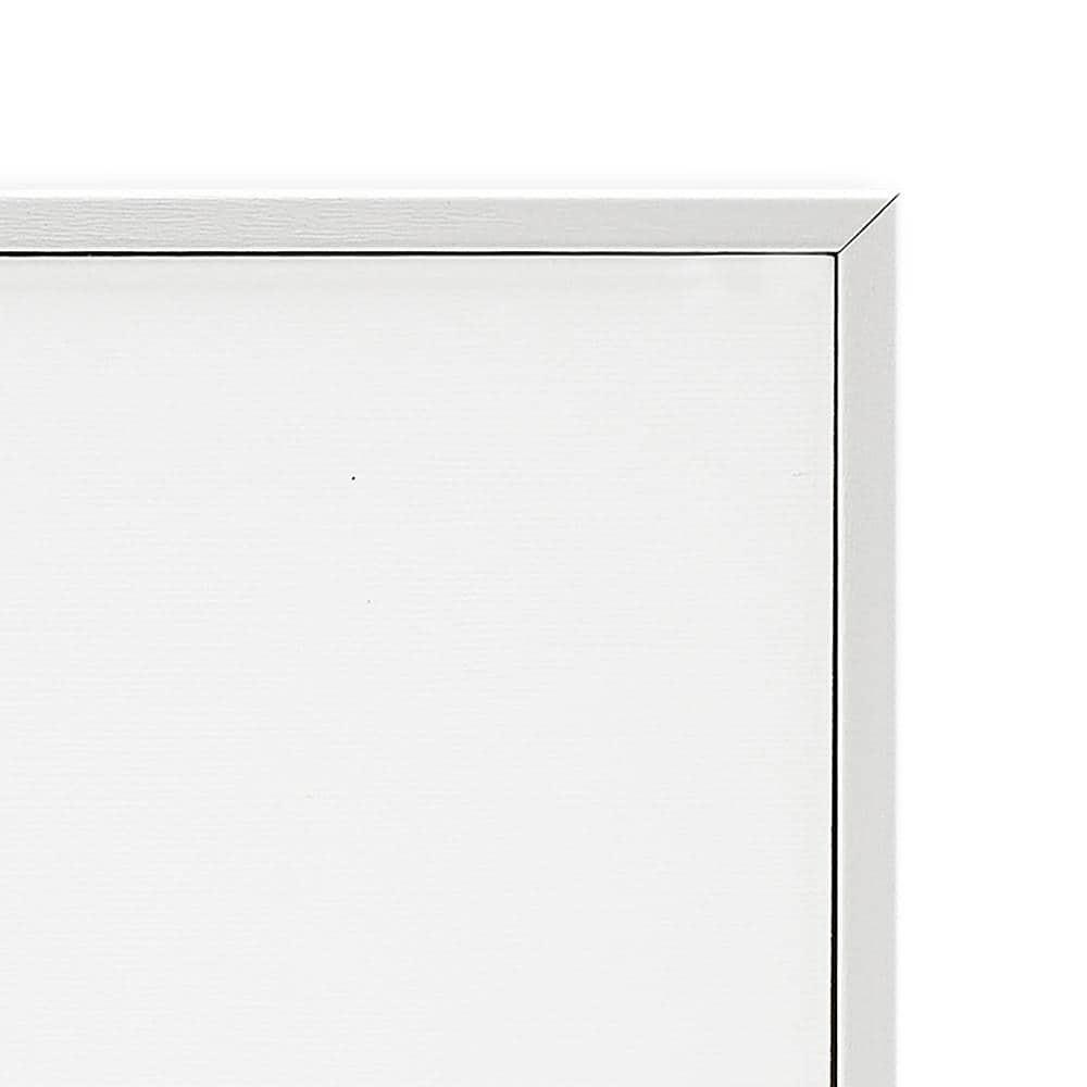 Stupell Birds in Meadow Blue Blossoms White Framed Giclee, 11 x 14