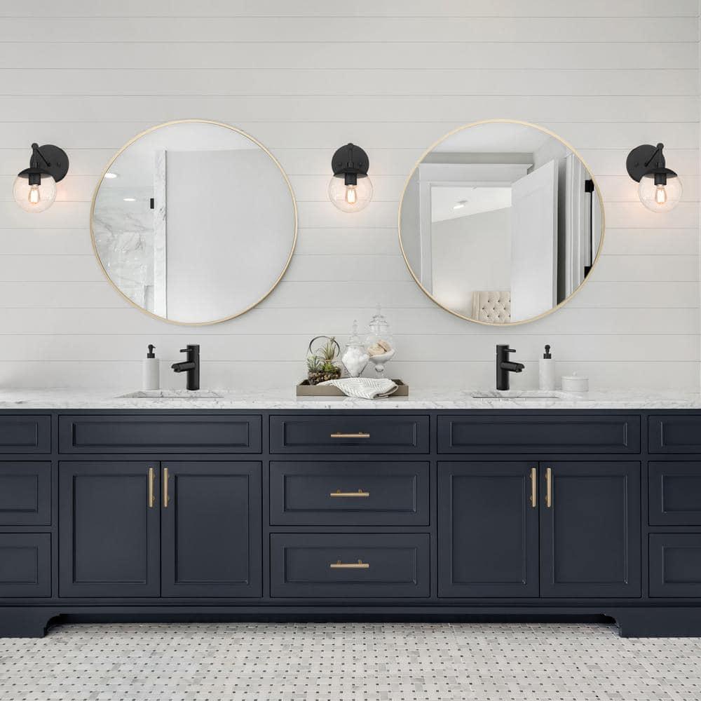 Design House Espejo Decorativo de Pared Redonda Kenna de 20" x 30"