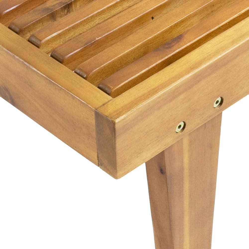 Christopher Knight Home Nadine Outdoor Adjustable Wood Chaise Lounge by  Teak