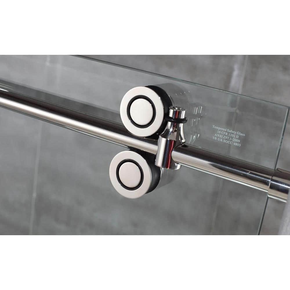 Aston TDR978-CH-60-10 Langham 60" H Single Sliding Frameless Tub Door