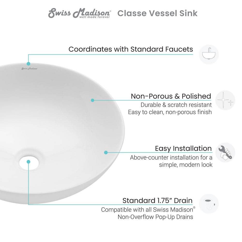 Classe 16 Ceramic Sink