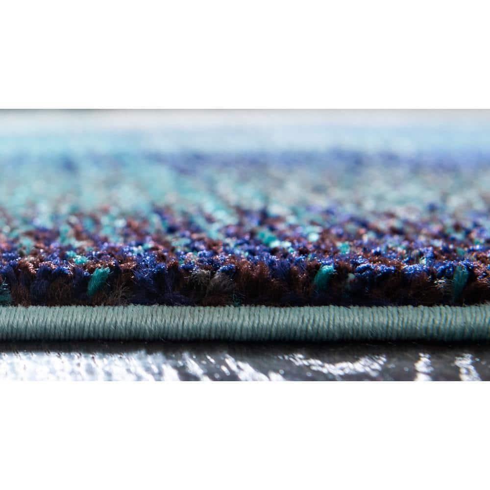 Unique Loom 3' 3 x 5' 3 Blue Estrella Azura Area Rug