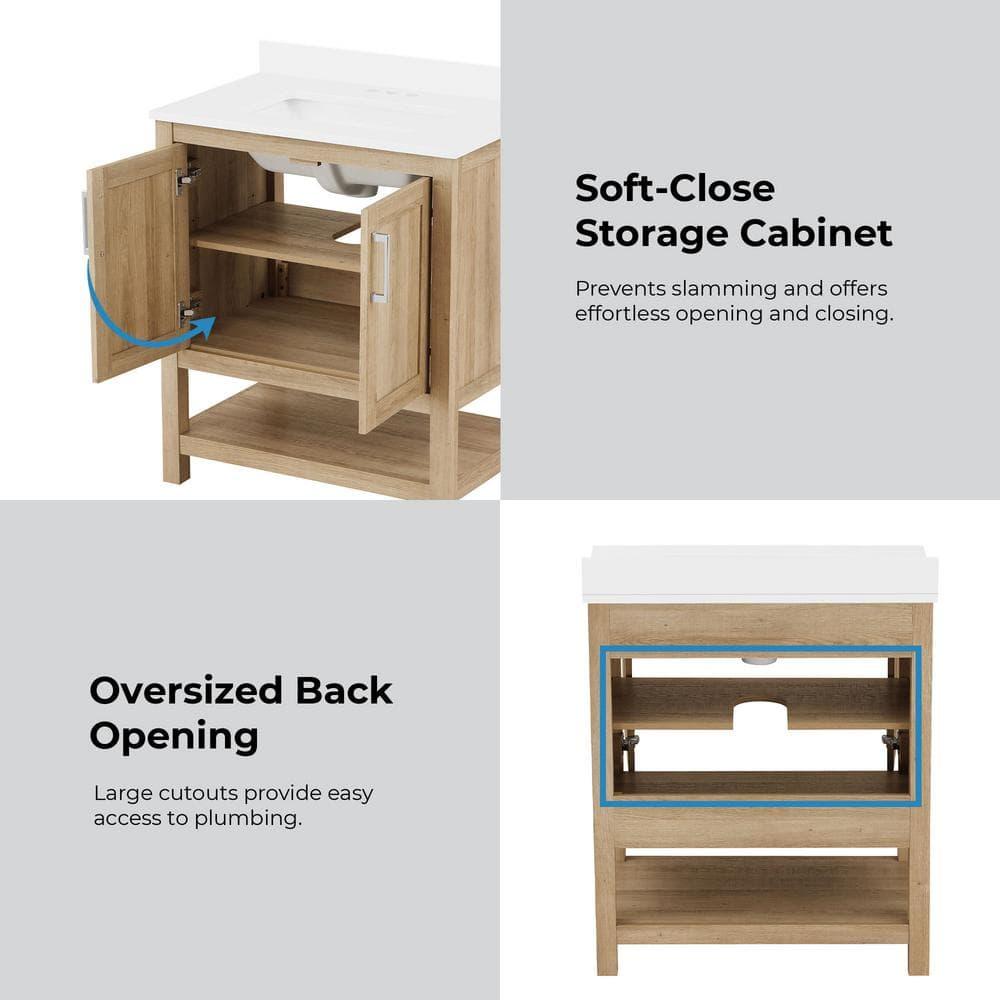 OVE Decors Vegas 30" Single Bathroom Vanity